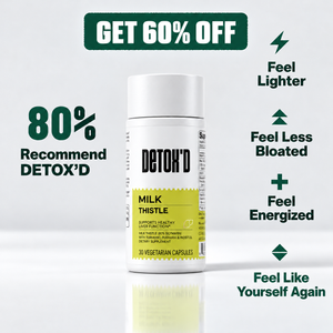 DETOXD Milk Thistle Liver Detox