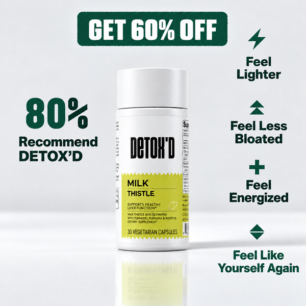 DETOXD Milk Thistle Liver Detox