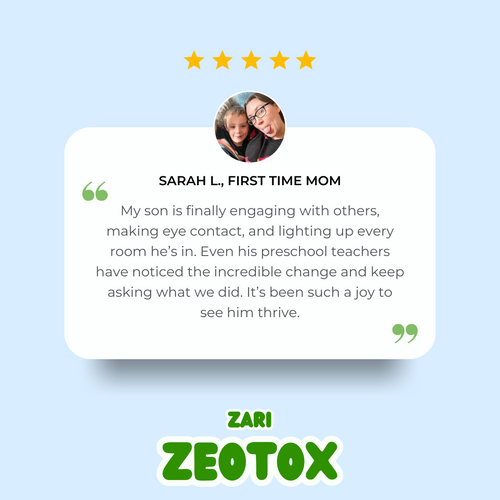 Zeolite Heavy Metal Detox + Parasite Cleanse