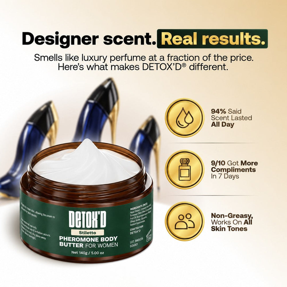 Stiletto Pheromone Body Butter, inspired by Carolina Herrera Good Girl