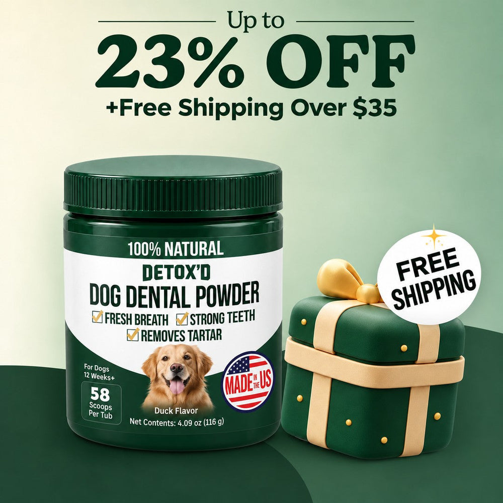 DETOX'D Dog Dental Powder