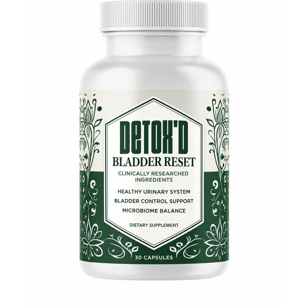 DETOX'D Bladder Reset: laugh, sneeze and sleep without leaks